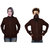 Smarter, Eco-friendly-1 Piece (Brown) Sun Block Cotton Jacket with attached gloves/balaclava/hoodie/face mask