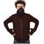 Smarter, Eco-friendly-1 Piece (Brown) Sun Block Cotton Jacket with attached gloves/balaclava/hoodie/face mask