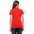 EX10SIVE Womens Dark Red Polo T-shirt