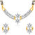 Amaal Mangalsutra For Women Jewellery Set  Gold Plated Cz In American Diamond MSPT0133