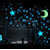 Xtremeretail Paper Magic Radium Glow Stars Sky Wall Sticker - 1 Pc