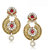 Amaal Traditional Earrings Fancy Party Wear Kundan Moti Diamond Earrings For Women T0294