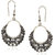 Amaal Silver oxidised Antique Earrings Diamond Earrings For Women  Girls ER0104A