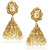 Amaal Kundan Pearl Jhumka Earrings For Women Girls in Traditional Ethnic Gold Plated Earings  J0125