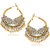 Amaal Kundan Pearl Jhumka Earrings For Women Girls in Traditional Ethnic Gold Plated Earings  J0145