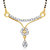 Amaal Mangalsutra For women Gold Plated In American Diamond Cz Pendant MS0794