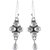 Sheelas Silver dangle earring codeSH01838