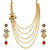 Amaal Traditional Necklace Sets Jewellery Sets Gold Plated With Earrings For Women,GirlsNL0139
