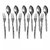 Set Of 12 Stainless Steel Spoons with forks