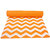 Gravolite 12Mm Thickness 3 Feet Wide 6.5 Feet Length Zigzag Printed Yoga Mat In Orange Color With Strap