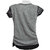 revin grey with black colour net sleeve tshirt