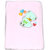 Mama  BebeS Infant / New Born -23 Cms X 21 Cms Blanket, Color-Pink