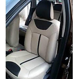 Buy Tata Zest Beige Leatherite Car Seat Cover Online 4700 from