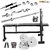 LiveStrong 30 kg chrome steel plates  home gym combo 4