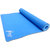 Gravolite 3Mm Thickness 3 Feet Wide 6 Feet Length Plain Yoga Mat Sky Blue Color With Strap