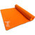 Gravolite 10MM Thickness , 2.1 Feet Wide  6 Feet Length Plain Yoga Mat Orange Color with Strap