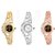 DCH Round Casual Analog Multi Color Metal watch for women
