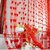 JBG Home Store Beautiful Romantic Heart Curtains (Set of 2)