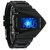 fast selling  B-2 Bomber Aircraft LED Black Digital Silicon Watch