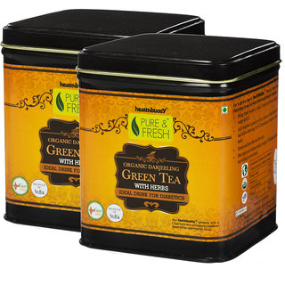 Healthbuddy Organic Green Tea With Herbs (Diabetes) 2 P