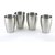 Stainless Steel Glasses Set Of 4