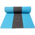 Gravolite 8Mm Thickness 3 Feet Wide 6 Feet Length Triple Color Cyan Yoga Mat