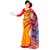 Vipul Multicolor Art Silk Printed Saree With Blouse