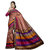 Vipul Multicolor Art Silk Embroidered Saree With Blouse