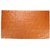 Surhome Orange Thin Plastic Table Cover 135x85 cm