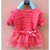 Kids Girls Party Dress- Peach Giirl-12-24 months Age Grp size