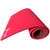 Gravolite Dual Layer Red Yoga Mat 12Mm Thickness 2.1 Feet Wide 6 Feet Length With Strap
