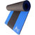 Gravolite 10Mm Thickness 2.1 Feet Wide 6.5 Feet Length Triple Color Blue Yoga Mat
