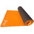 Gravolite Dual Layer Orange Yoga Mat 7Mm Thickness 3 Feet Wide 6 Feet Length With Strap