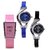 Women Fancy Party Combo Of 3 Watch For Gril