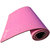Gravolite Dual Layer Pink Yoga Mat 6Mm Thickness, 2 Feet Wide  6.5 Feet Length With Strap