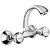 Hindware F100023Qt Contessa Sink Mixer With Swivel Casted Spout Wall Mounted Model (Chrome)