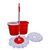 Best Home Red Pvc Mop With 2 Micro Fiber