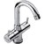 Hindware F280009Cp Flora Centre Hole Basin Mixer Without Pop Up W.Sy With 450Mm Flexible Hose (Chrome)