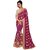 Fabnil Multi Coloured Georgette Embroidered Saree/Sari