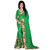 Bunny Sarees Magnificent Green Color Georgette Designer Saree