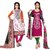Sonal Trendz Combo of 2 Printed Crepe Salwar Suit Dress Material UnStitched