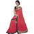 Subhash Daily Wear Red Color Georgette saree Saree/Sari