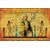 Walls and Murals Ancient Egyptian Goddess Worship Artistic Canvas Print  No Frame (12 x 18 Inch)