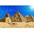 Walls and Murals -Egyptian Pyramids Canvas Print - No Frame (12 x 18 Inch)