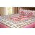 Avioni Double Bed Sheet Ethnic Barat Print Pink Color 100 Fine Cotton