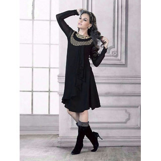 Buy Ladies Flavour Buy Online Black Western Kurti Online 899 from ShopClues