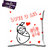 meSleep Love U Lil Sister Rakhi Cushion Cover (16x16) With Chocolates