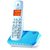 Gigaset A450 white  Blue cordless landline phone