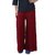 @rkRK-New Fashion Women Casual Mahroon size XL Palazzo Pants ,Plazzo Trousers