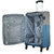 Skybags Aristocrat Medium (Between 60-69 cms) Blue Polyester 4 Wheels Trolley